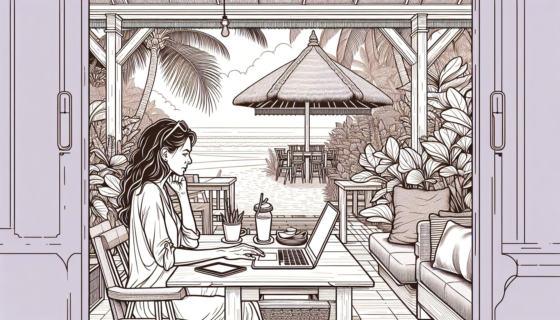 Lifestyle The Digital Nomad Community in Bali - A Comprehensive Guide ReallyRemoteWorker Explore life as a digital nomad in Bali. This article shares tips on finding suitable accommodation, networking opportunities, and overcoming challenges like language barriers, and visa restrictions. Preparedness and adaptability can make your stay rewarding and exciting.