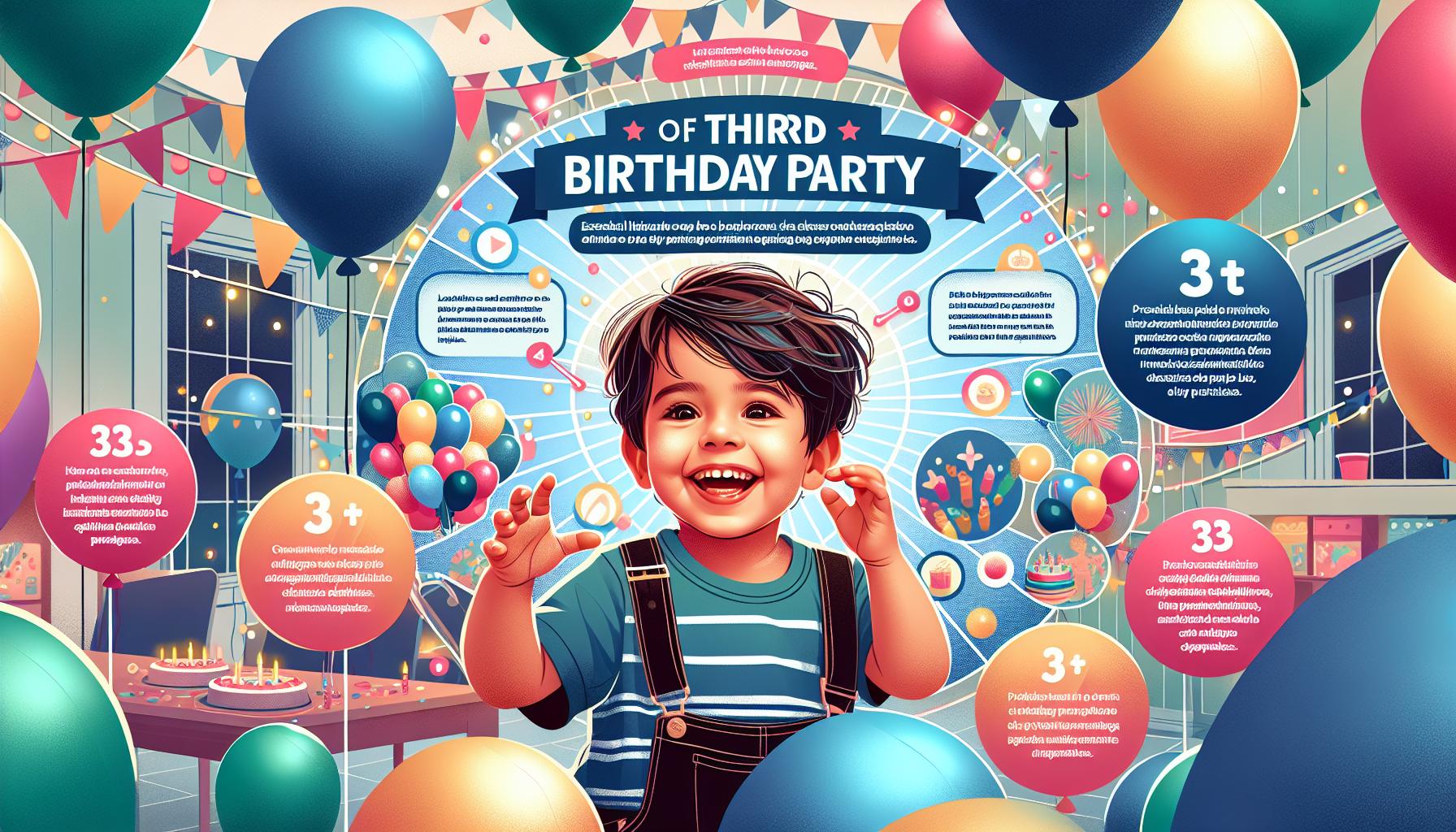 Celebrate with Love: Crafting Memorable 3rd Birthday Wishes for Your Son