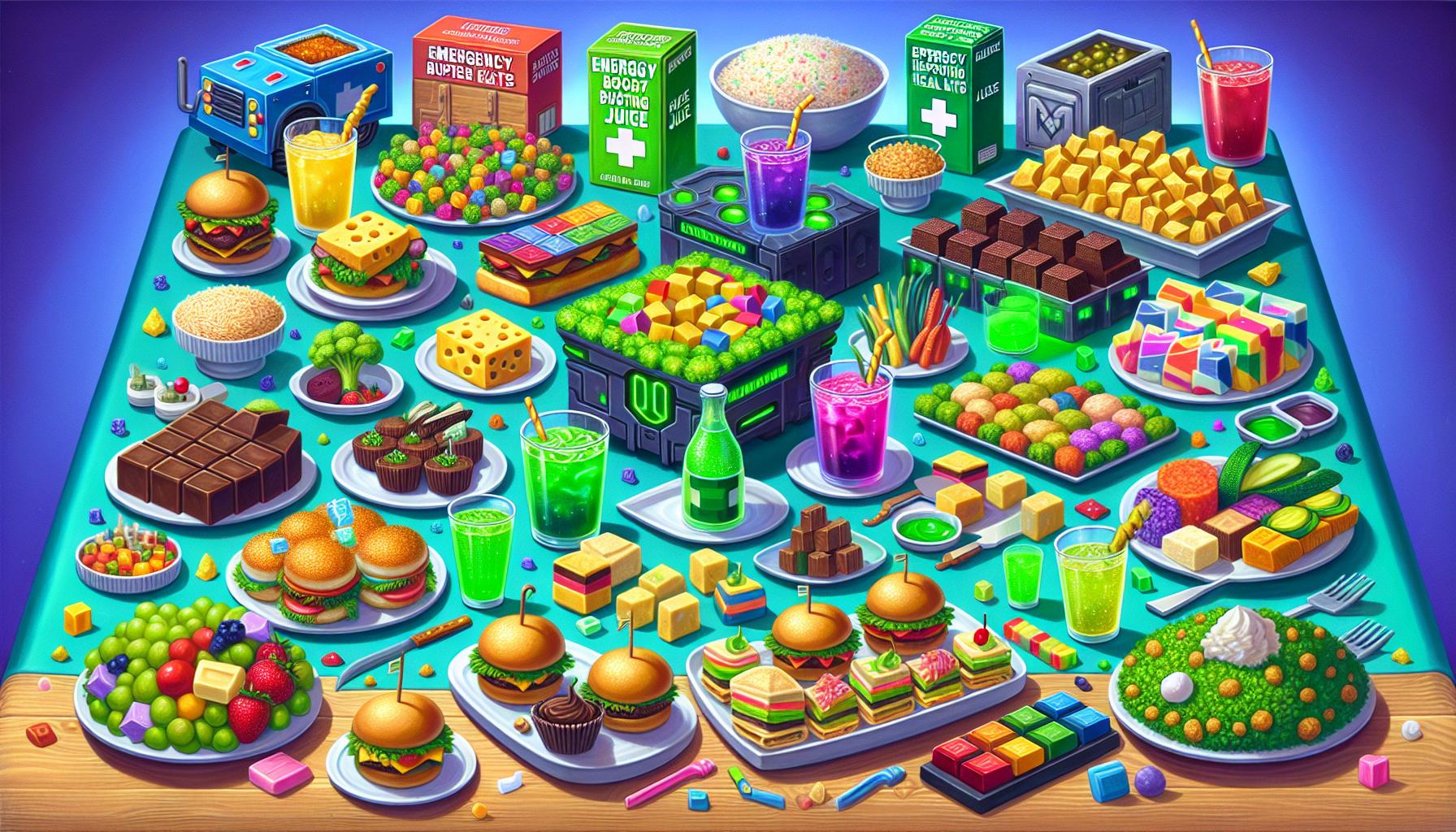 Top Fortnite Party Food Ideas: Snacks & Beverages for Gamers