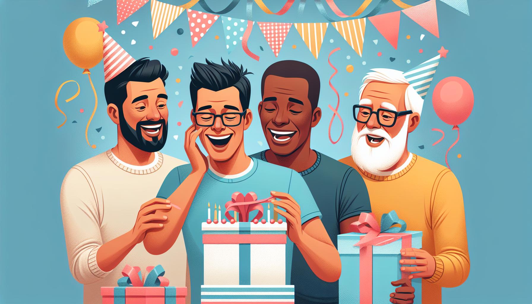 Crafting the Perfect 50th Birthday Wish for Your Male Friend: Balancing Sentiment and Humour