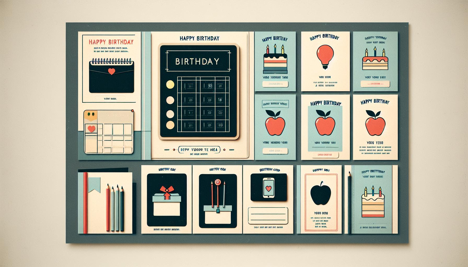 Creating Unforgettable Birthday Cards & Celebrations for Teachers: A Comprehensive Guide