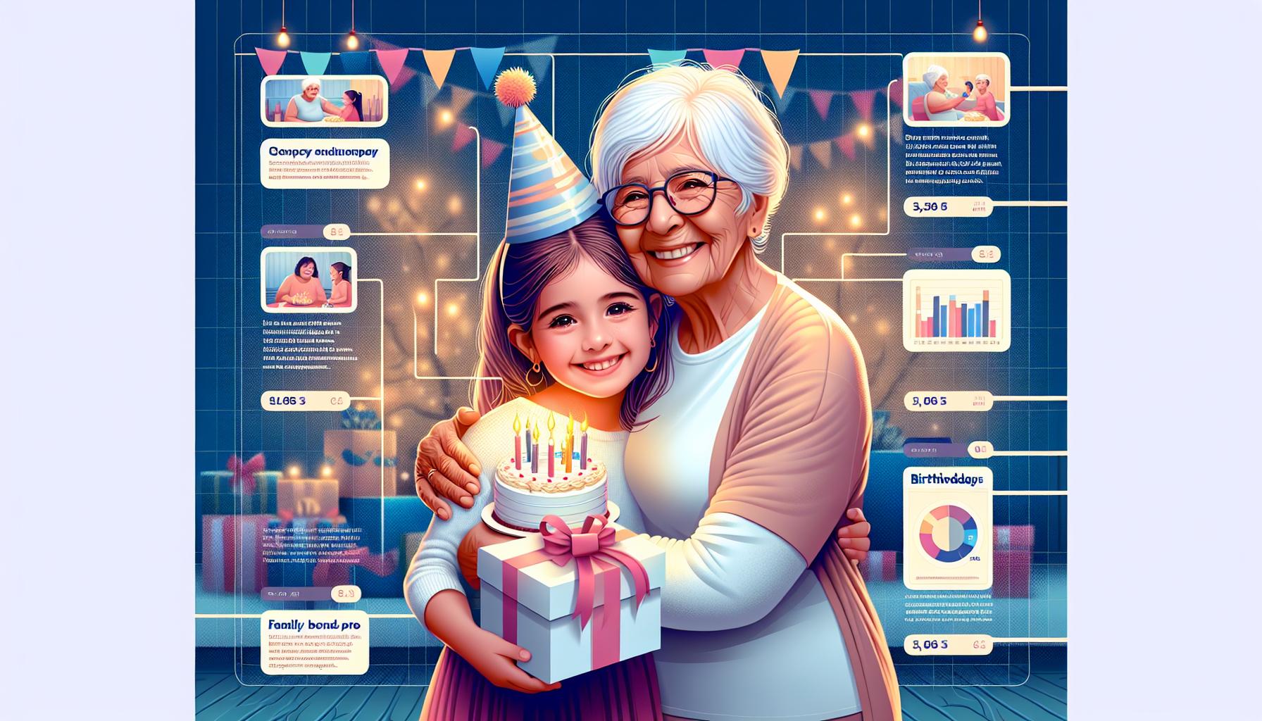 Grandma's Heartfelt Birthday Wishes for Granddaughter's Milestone Years: Her First and Sweet Sixteen